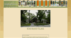 Desktop Screenshot of bearbranchvillage.org